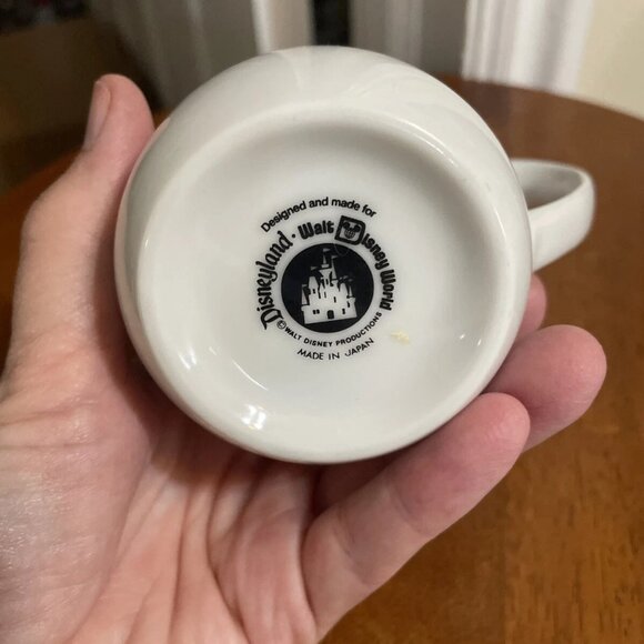 Vintage Walt Disney Productions Porcelain Mickey Mouse Mug, Made in Japan - Picture 4 of 5